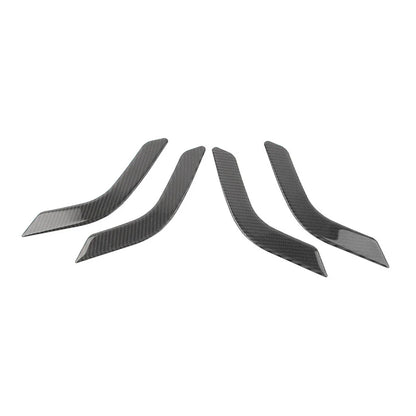 4 x Black Door Handle Cover Trim for Jeep Wrangler (2011-2017)