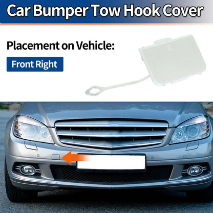 Front Right Tow Hook Cover for Mercedes-Benz C-Class (2008-2011)