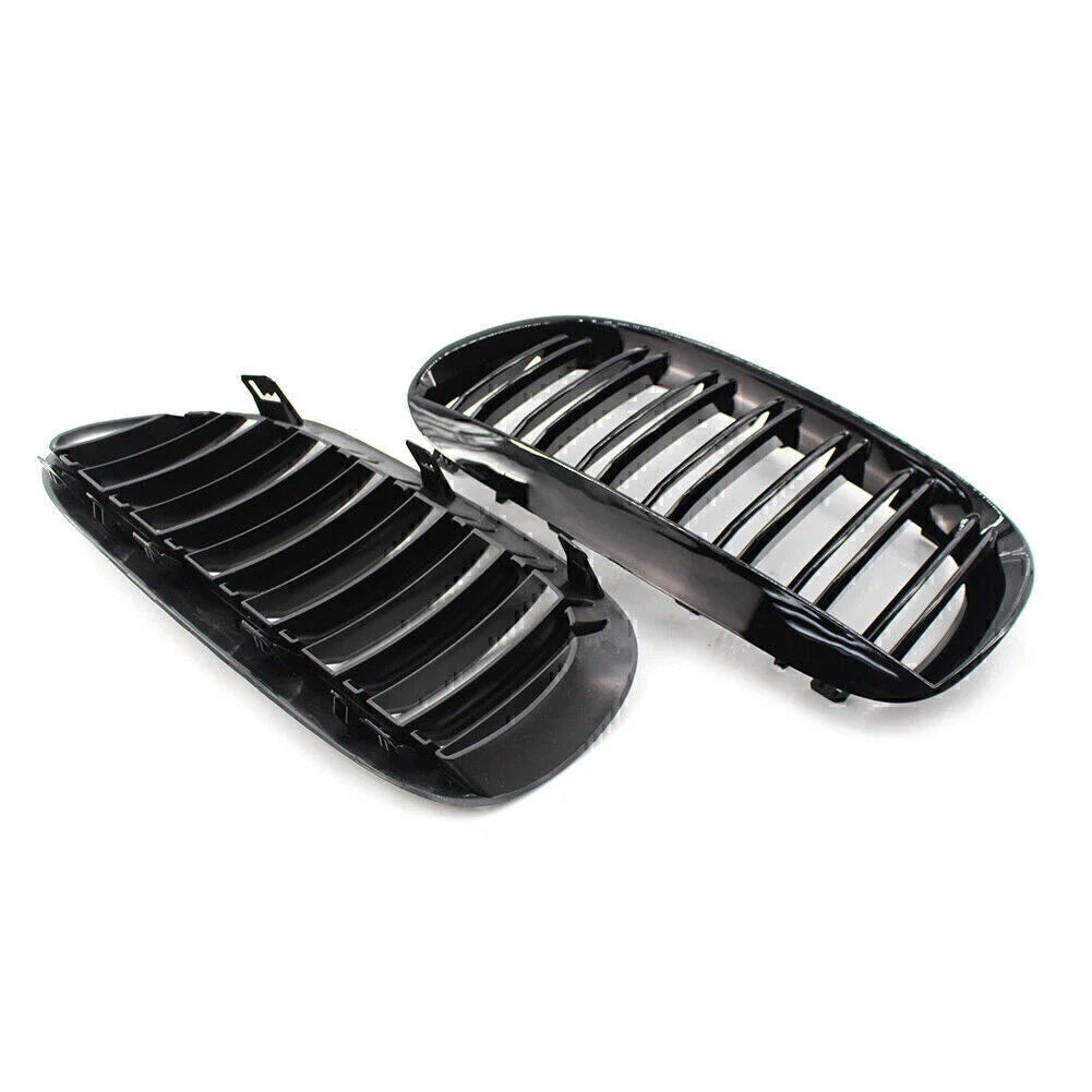 1 Pair ABS Front Kidney Grille for BMW E63 E64 650i M6 (2004-2010)