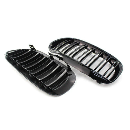 1 Pair ABS Front Kidney Grille for BMW E63 E64 650i M6 (2004-2010)