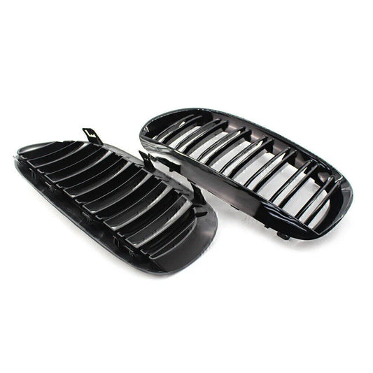 1 Pair ABS Front Kidney Grille for BMW E63 E64 650i M6 (2004-2010)