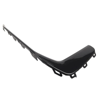 Left Front Bumper Side Molding Trim Glossy Black for Audi A6 C8 S6 (2019-2024)