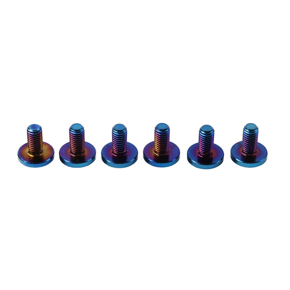 6pcs M5x15mm Universal Titanium Torx Screws for Motorcycle