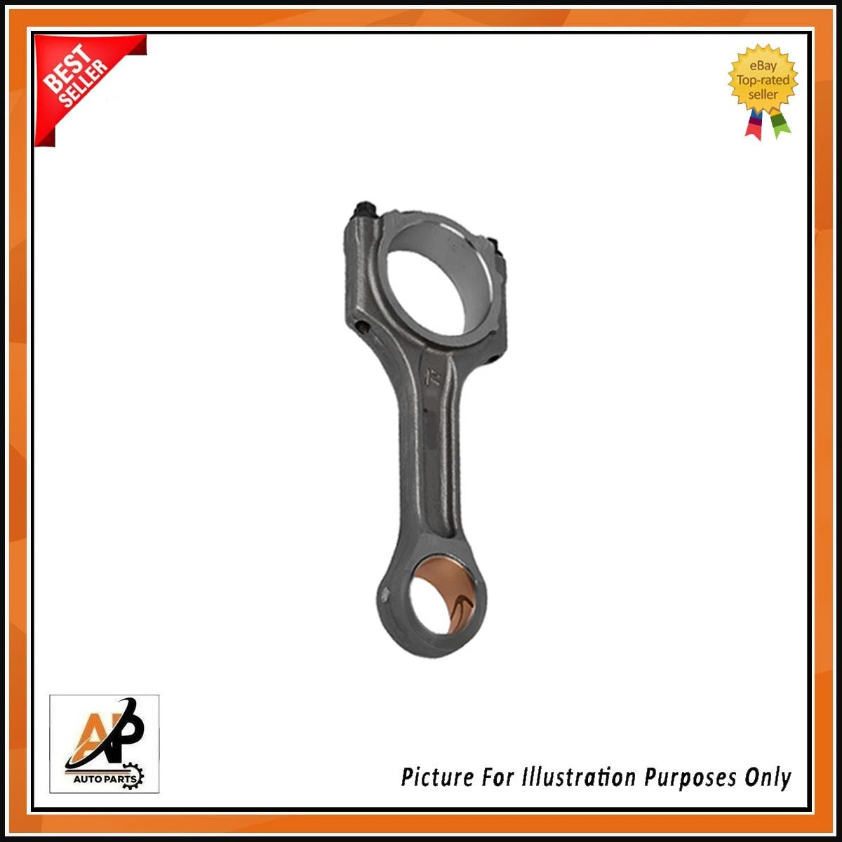 Engine Piston Set Replacement with Connecting Rod for Ford YLF6 2.0 EcoBlue (2018–2020)
