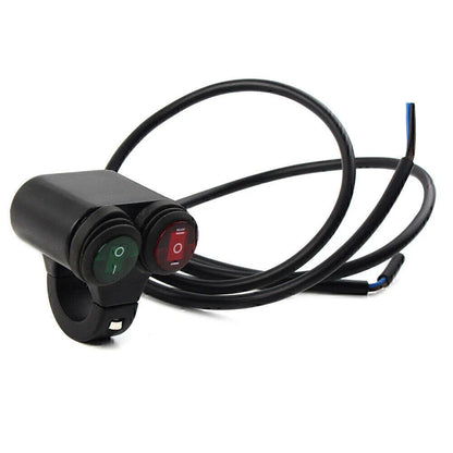 7/8'' 12V Motorcycle Handlebar Headlight Fog Spot Light Switch (All Years)