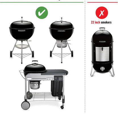 22.5-Inch One-Touch Cleaning System for Weber Grills