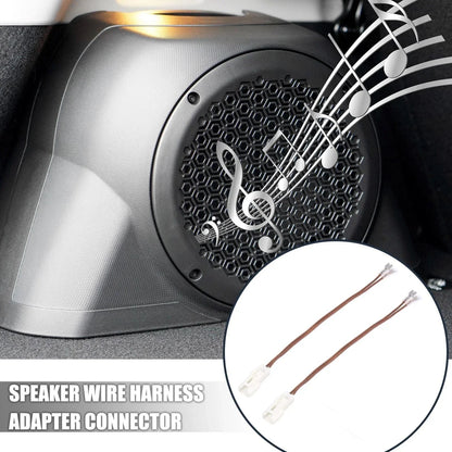 2 x Car Speaker Connector Wire Harness Adapter for Kia & Hyundai