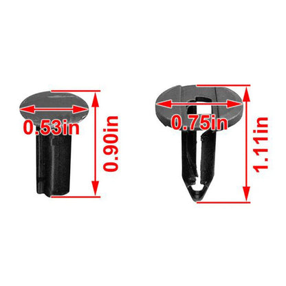30 Pcs Bumper Cover Clips for Buick Cadillac Chevrolet Silverado Pontiac Hummer