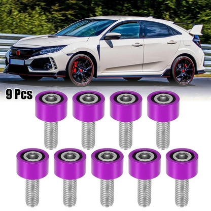 M8x1.25 Header Manifold Cup Washers (9 Pcs) for Honda Civic, Acura (2001-2005)