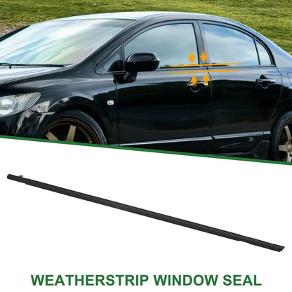 Front Left Weatherstrip Window Seal for Honda Civic (2006-2011)