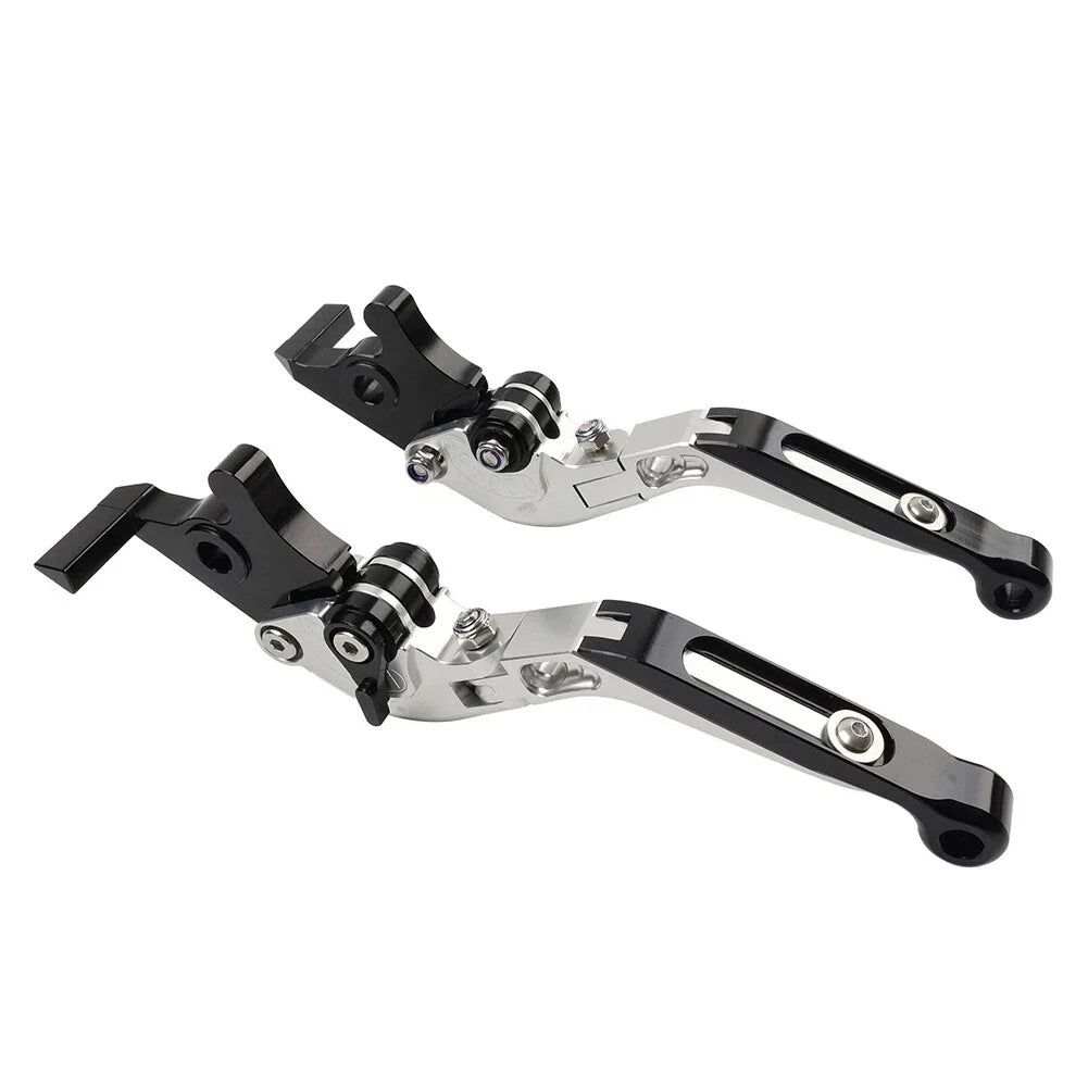 CNC Extendable Brake Clutch Levers for Kawasaki ZX636R ZX6RR (2005-2006)