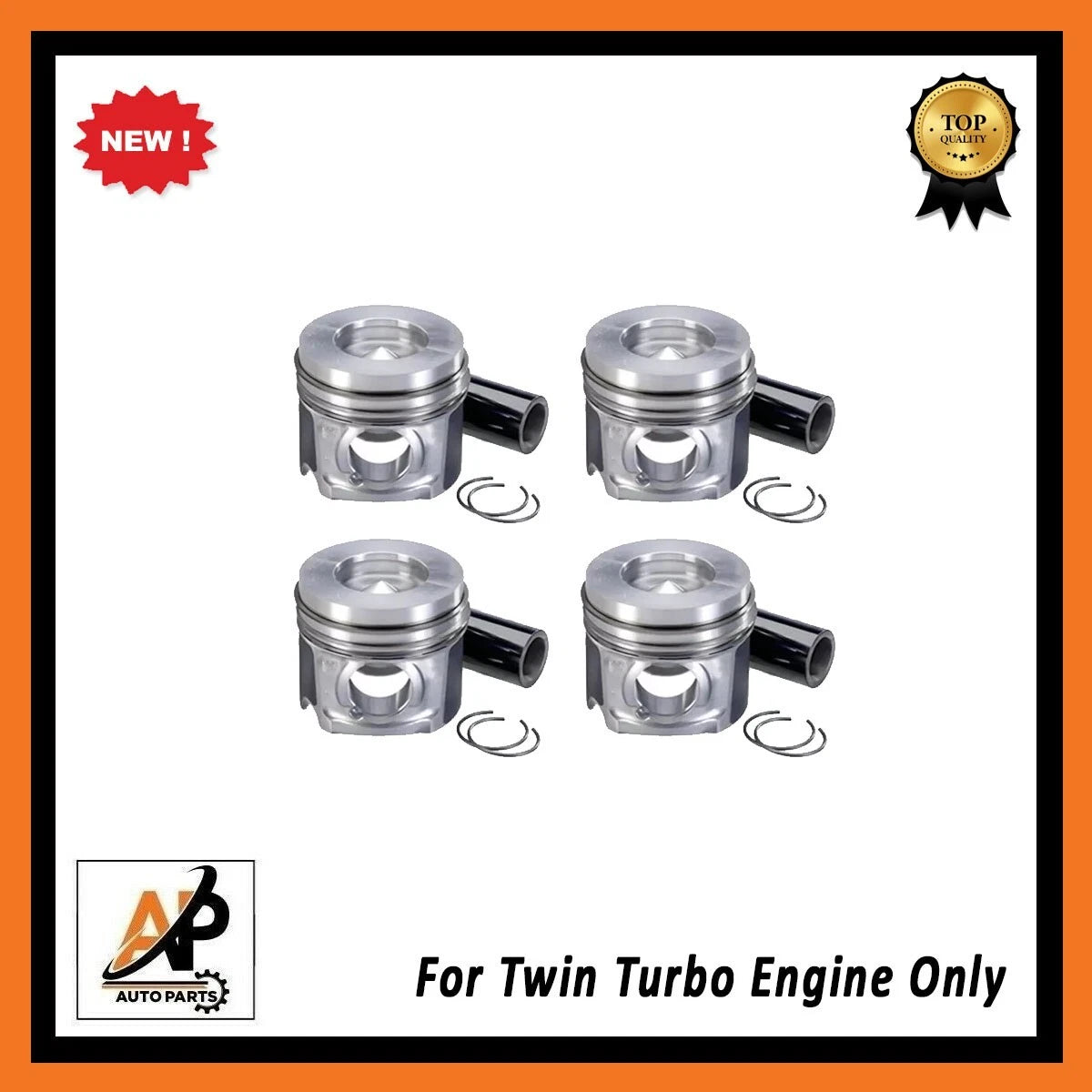 Engine Liner with Piston Standard Kit for Jaguar Land Rover 2.0D (2014–2019)