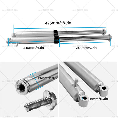 480MM Front Fork Shock for Yamaha PW50 Peewee50 PY50 G50T