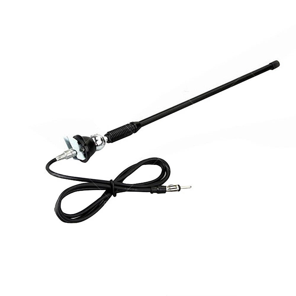Universal Rubber Stereo Aerial for Car Radio - Flexible Roof Mounting