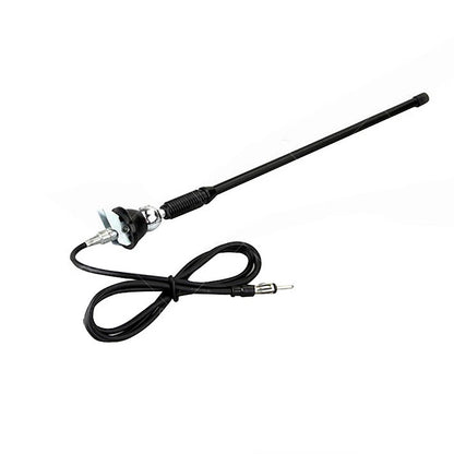 Universal Rubber Stereo Aerial for Car Radio - Flexible Roof Mounting