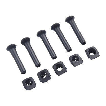 Door Safety Lock Button Base Locking Knob Set for Golf Mk2 Mk3
