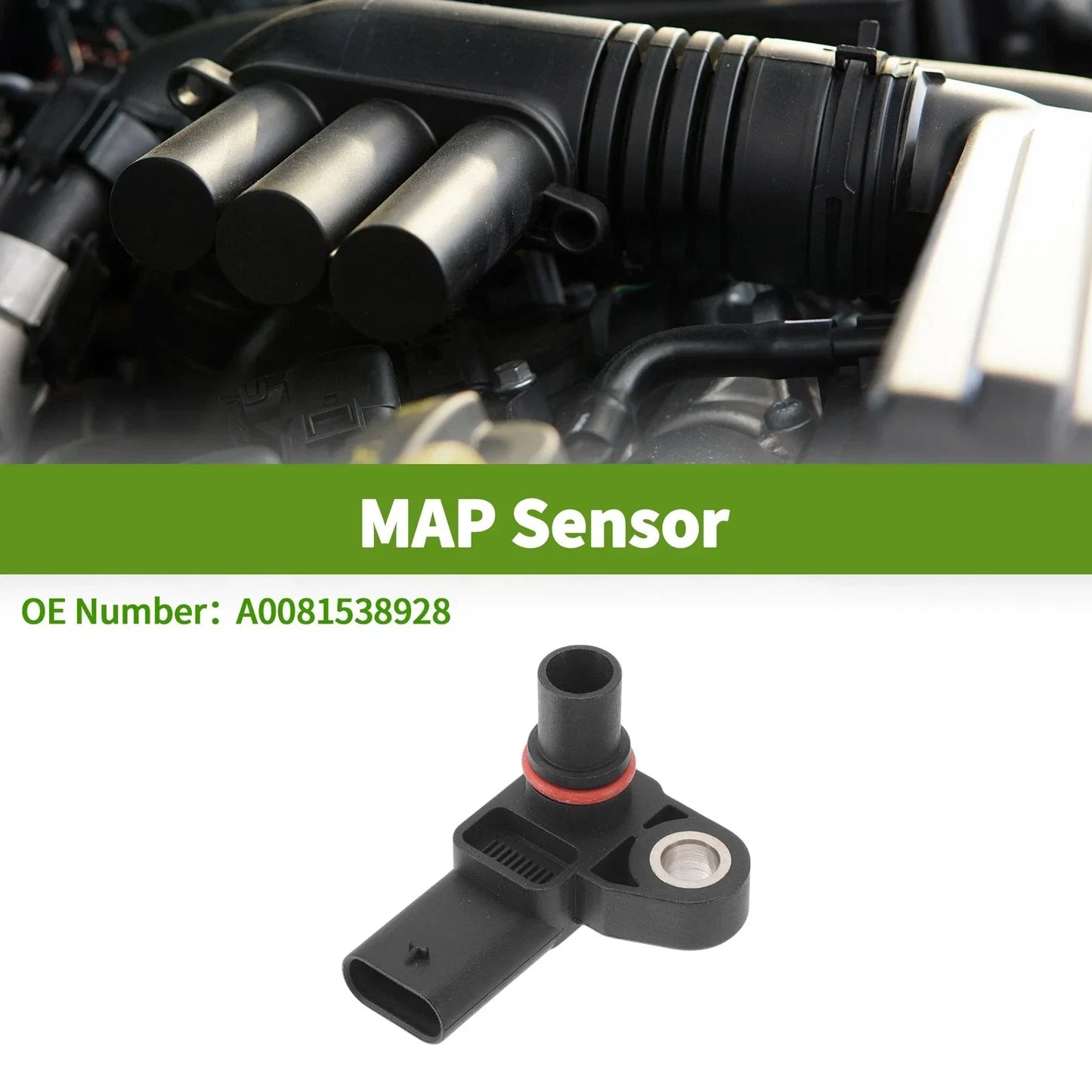 Manifold Pressure Sensor for MERCEDES-BENZ GLC300 L4 2.0L (2016-2019)