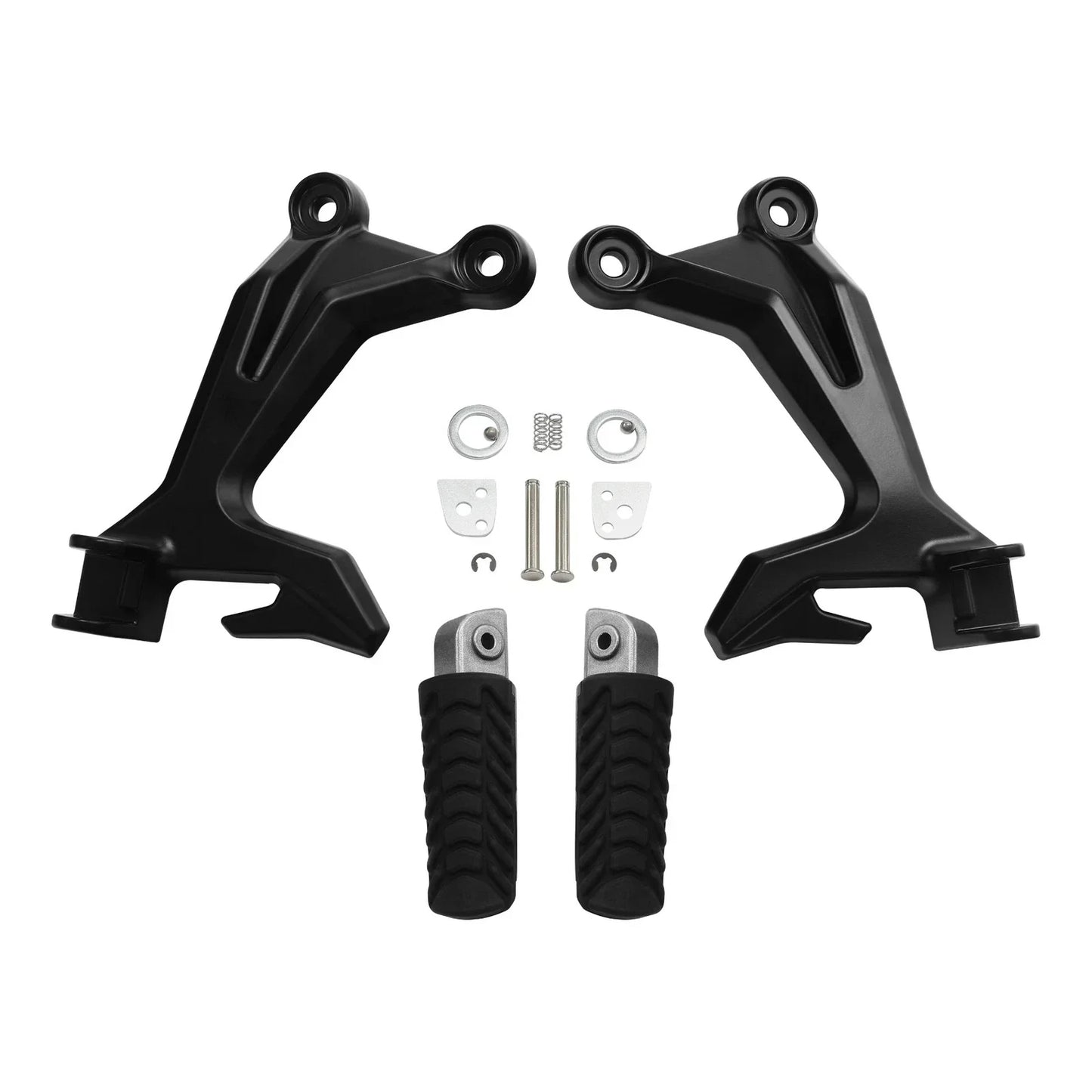 Footrest Bracket Passenger Seat Footpegs for Kawasaki Ninja 650 (2017-2019)