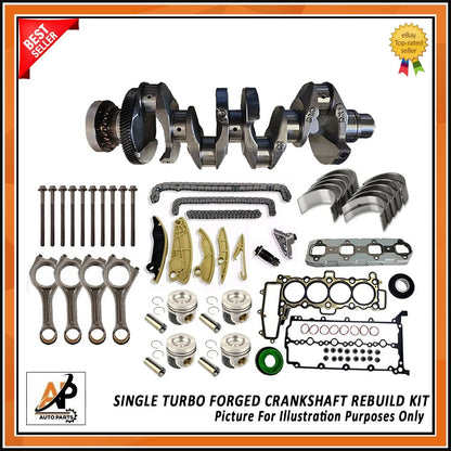 Forged Crankshaft Rebuild Kit Replacement for Land Rover Jaguar 204DTD (2000–2019)