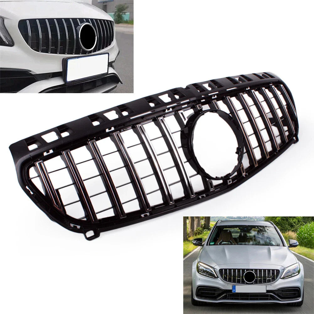 GTR Front Grille for Mercedes Benz A Class W176 A200 A250 A45 (2013-2015)