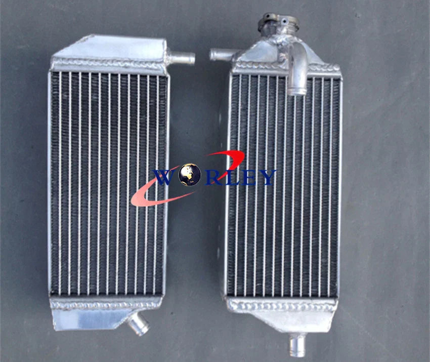 Aluminum Radiator & RED Hose for YAMAHA YZ250F YZF250 (2014-2016)