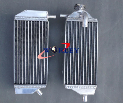 Aluminum Radiator & RED Hose for YAMAHA YZ250F YZF250 (2014-2016)