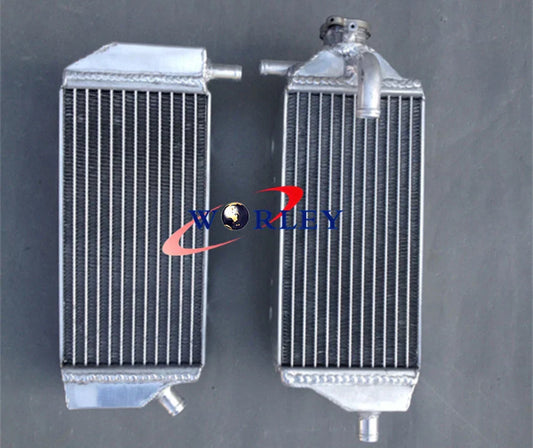Aluminum Radiator & RED Hose for YAMAHA YZ250F YZF250 (2014-2016)