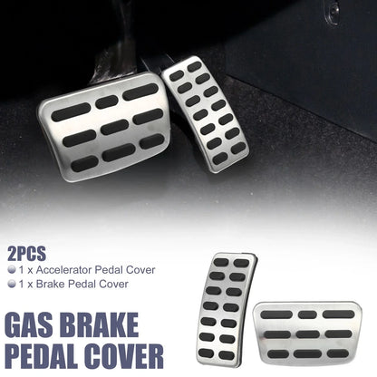 2 x Accelerator & Brake Pedal Covers for Hyundai