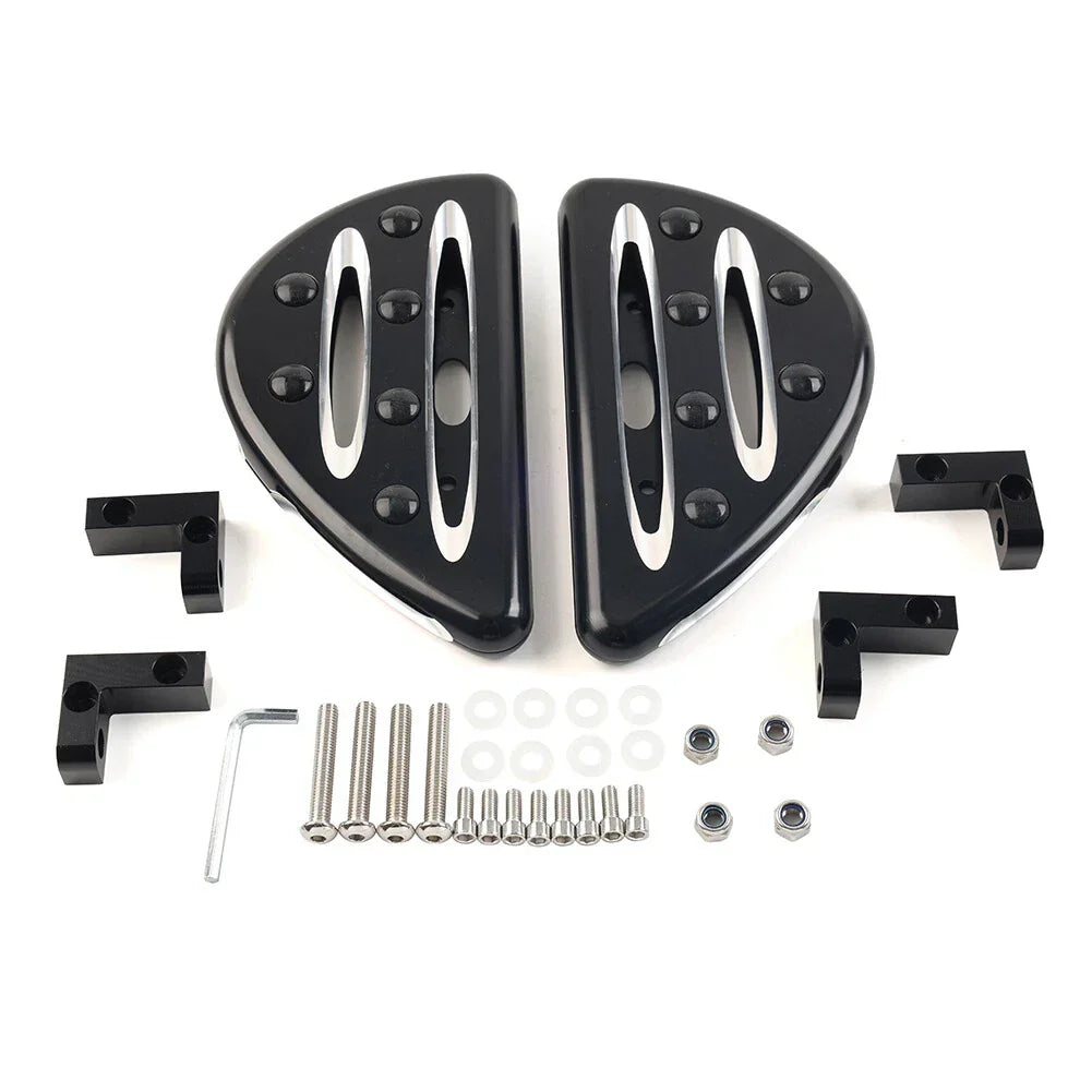 Rear Passenger Floorboard Foot Pegs  Left & Right for Harley Touring (1993-2023)