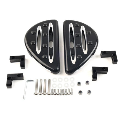 Rear Passenger Floorboard Foot Pegs  Left & Right for Harley Touring (1993-2023)