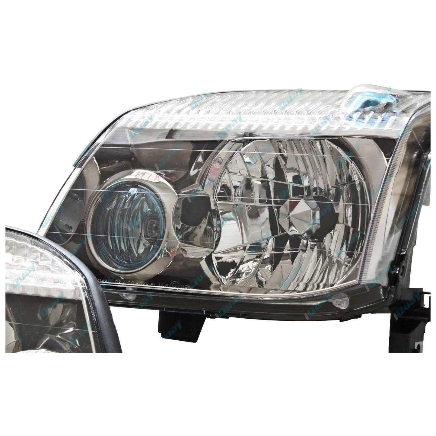 LH+RH Replacement Headlights Pair for Nissan X-Trail 2001-2003 SUV Left Right