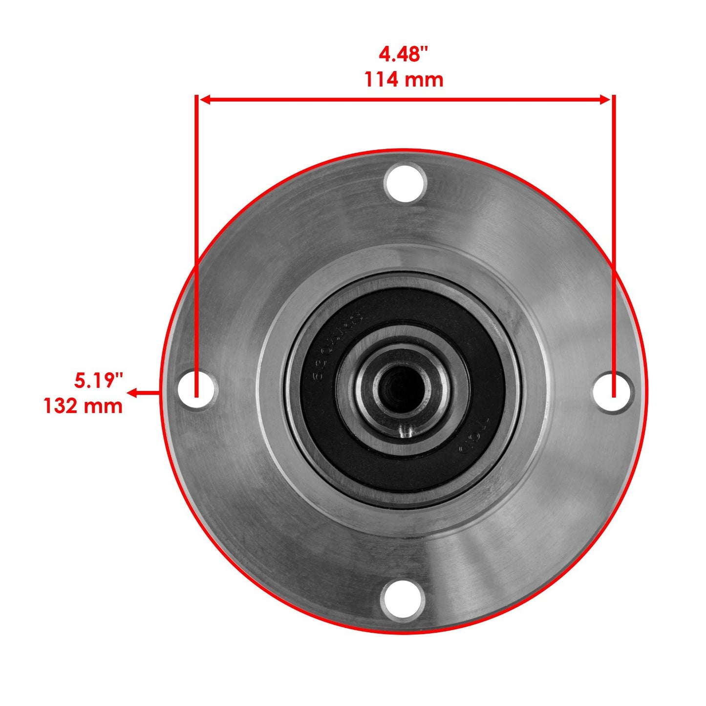 Deck Spindle Pulley Replacement for Bad Boy ZT Avenger (2020–2025)