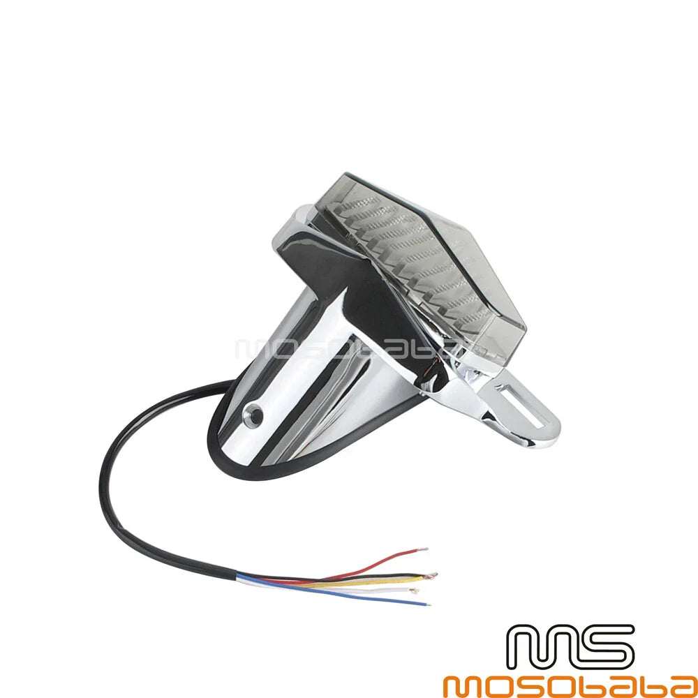 LED Brake Tail Turn Signal Lights for Harley Dyna FLD FXDC (2012-2017)