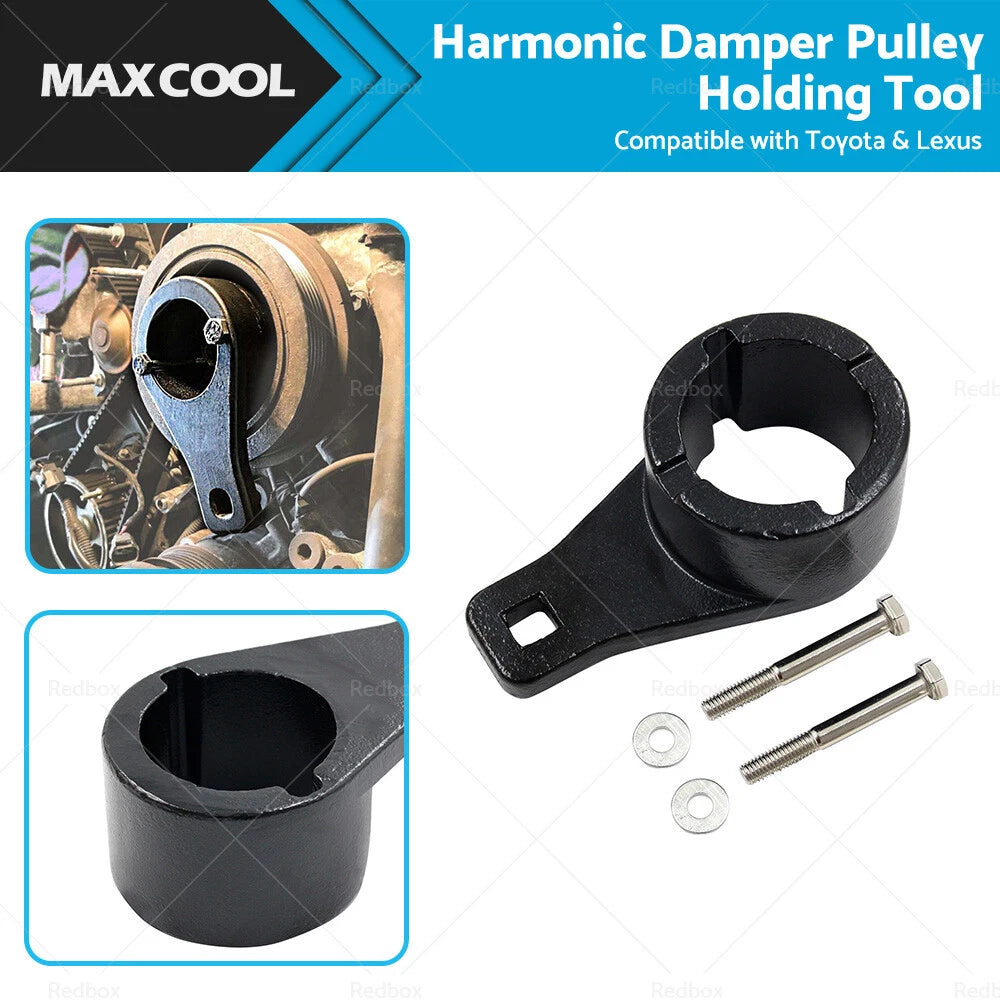 Crankshaft Harmonic Damper Pulley Holding Tool for Toyota