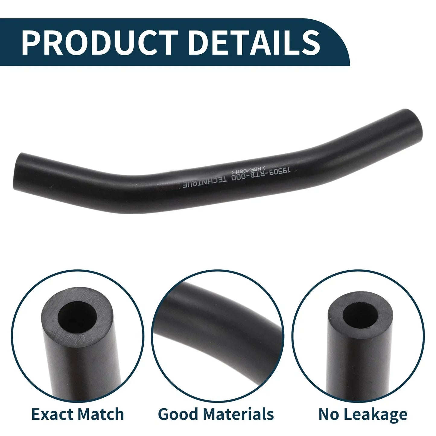 Radiator Hose for Honda CR-V 2007 (2007) - Rubber Coolant Pipe