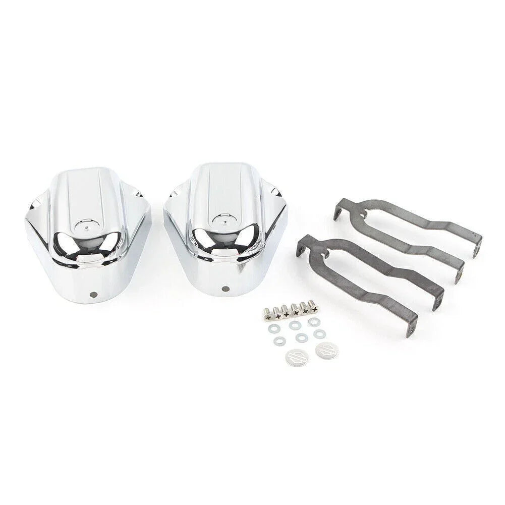 Rear Swingarm Axel Cap for Harley Softail 2008-2017 Chrome