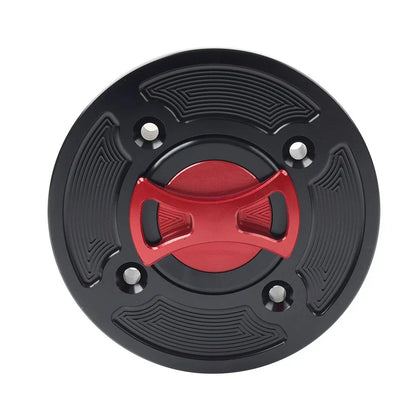 CNC Red Gas Fuel Tank Cap Cover for DUCATI Panigale V4/S/R (2018-2021)
