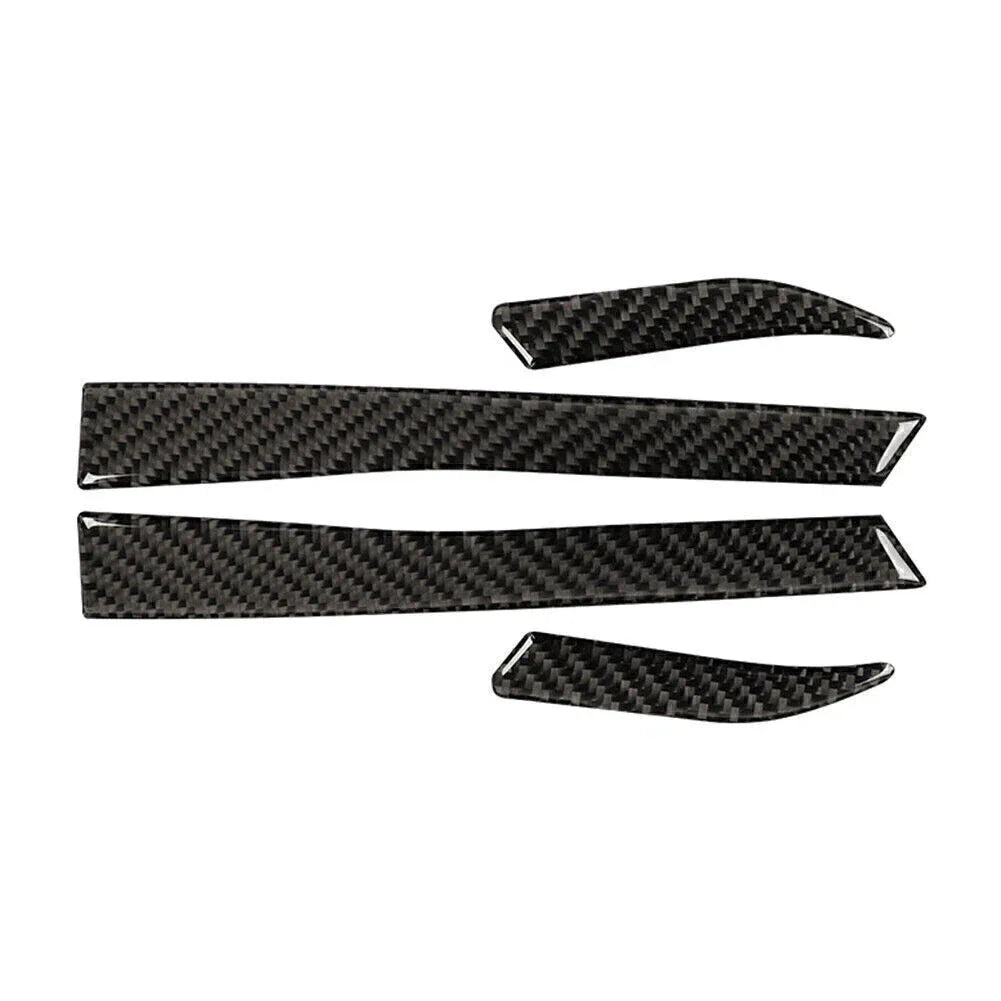 Carbon Fiber Rearview Mirror Trim Cover for Ford Mustang (2015-2023)