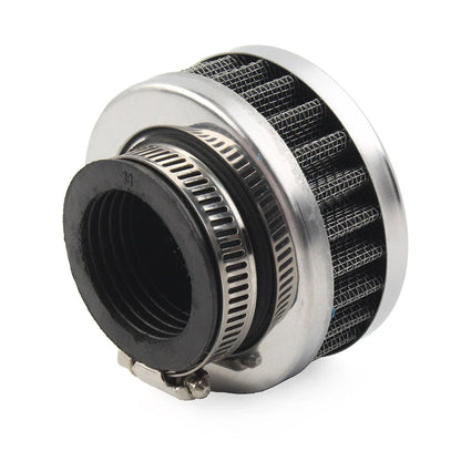35mm Air Intake Filter Cleaner for Motorcycle - Stainless Steel Mesh