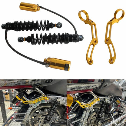 13" Rear Shock Absorbers for Harley Touring Street Glide FLHX (2014-2023)