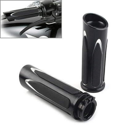 Soft Touch Hand Grips for Harley Touring Street Road Glide Electra Glide (2009-2023)