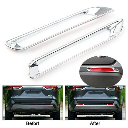 ABS Chrome Rear Fog Light Cover for Toyota RAV4 (2019-2020)