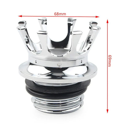 Chrome Gas Cap Fuel Tank Cover for Harley Sportster
