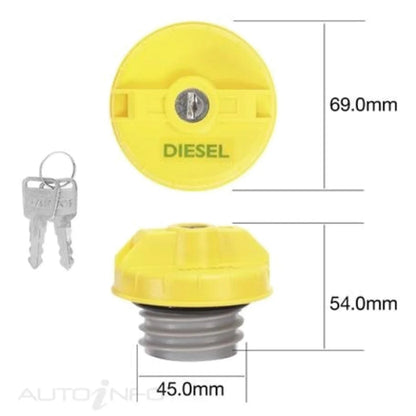 Fuel Cap for Toyota Dyna BU100 4cyl 3.4L 3B (1995���1999)