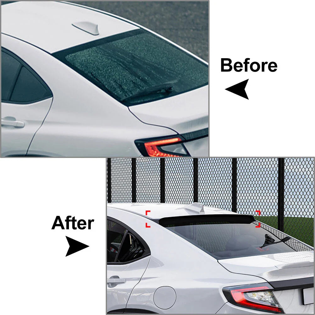Glossy Black Rear Trunk Roof Spoiler for Subaru WRX STI (2022-2025)