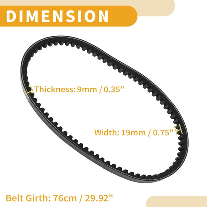Drive Belt V-Belt for Honda LEAD 110 NHX110 (2008-2015) Motorcycle Parts