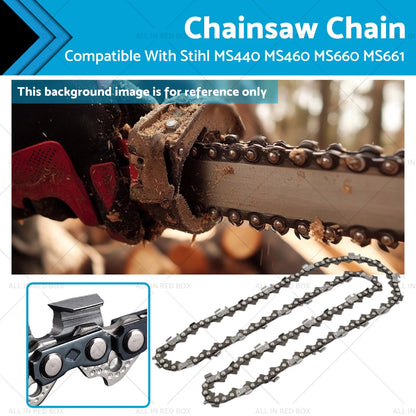 3/8" .063 84DL Cutting Chain for Stihl MS440 MS460 MS660 MS661 (2002-2023)
