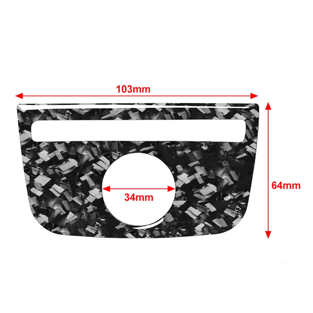 Rear Cigarette Lighter Panel Cover Trim for Audi A3 S3 RS3 (2013-2020)