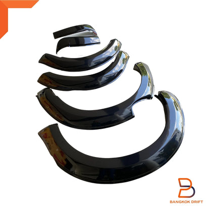 G42 Black Fender Flares for Navara NP300 D23 ST ST-X Widebody (2015-2019)