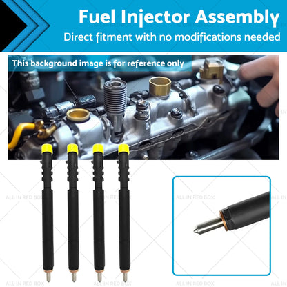 4 x Diesel Fuel Injectors for Hyundai Terracan, Kia Carnival/Sedona (2001-2006)